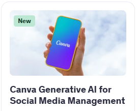 Canva Generative AI for Social Media Management