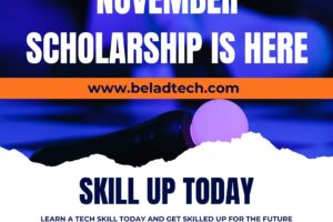 Belad tech academy scholarship flyer