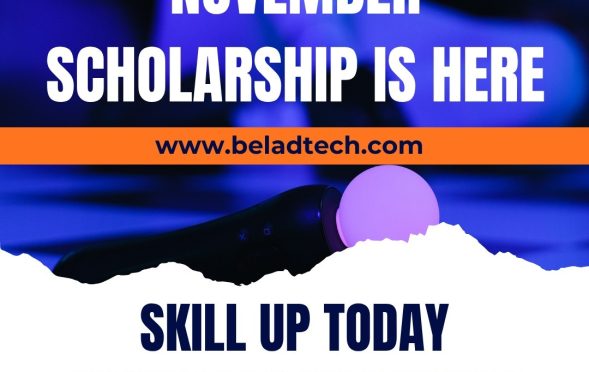 Belad tech academy scholarship flyer
