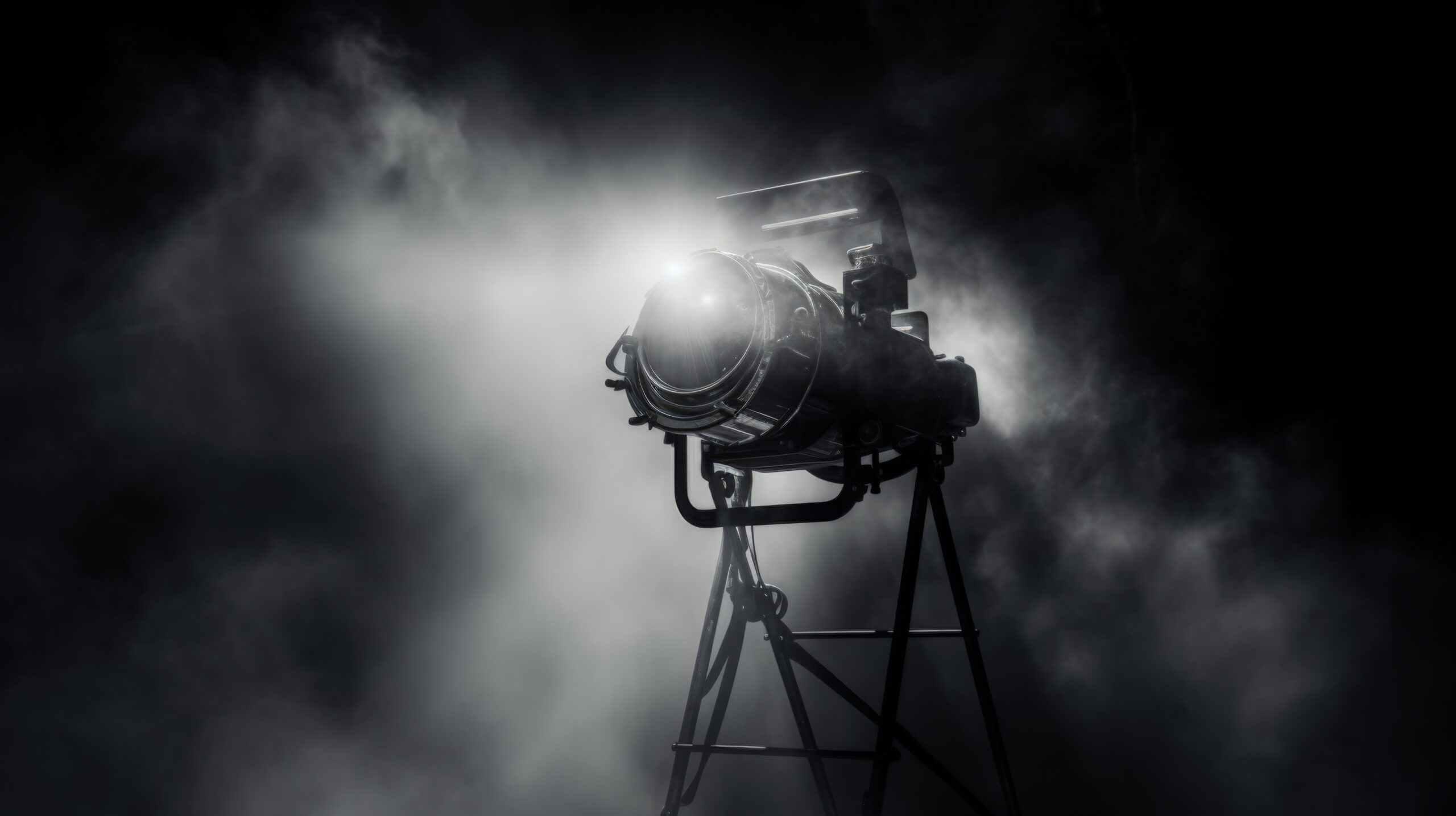 viewblackwhitelightprojectortheatre Belad Tech Academy