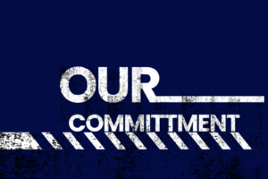 Red and White Bold Grunge Typography T-shirt Design