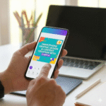 Smartphone Graphic Design & Content Creation with Canva App
