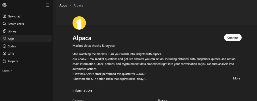Crypto Market Insight Integration