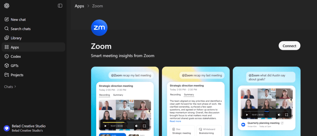 Zoom Integration